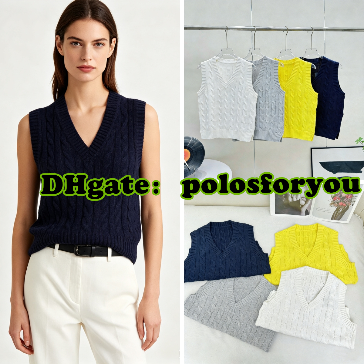 tank top polo vest women sweater t shirt women vintage tank top knitted v neck slim fit elegant vintage style summer outfit