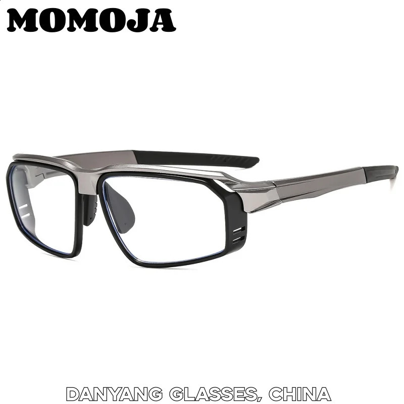 MOMOJA Fashion Sports Frame Glasses Men's TR90 Sunglasses Anti-blue Light Glasses Can Be Customized Prescription 20981 260920