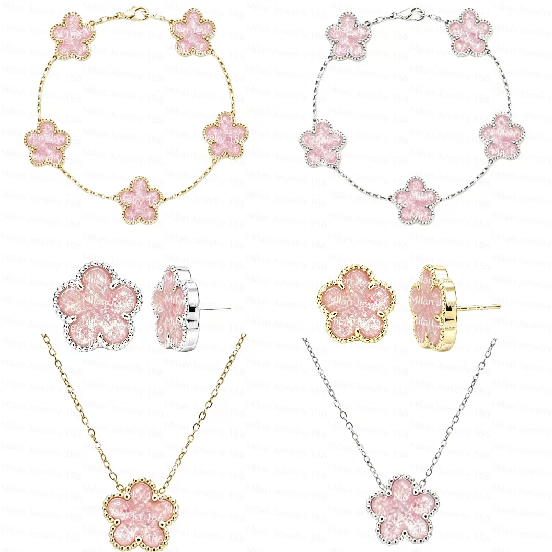 new bracelet jewelry jewellery designer for women armband clover bracelet 8K Gold Plated High quality gifts designer jewelry bangle bijoux de luxe l