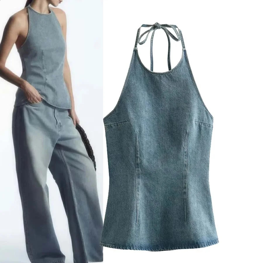 Faionable Versatile Gilet di Jeans da Donna S4290 Top Sexy per Tutte le Stagioni Primavera Estate Autunno Inverno di WMDR 260920