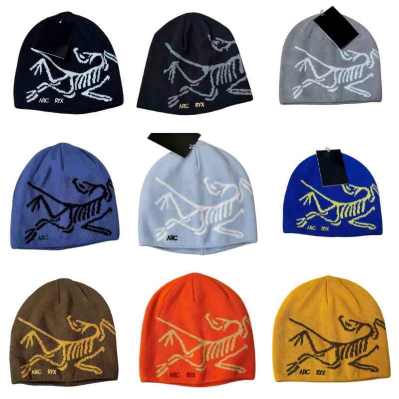 Arc Beanie Designer Beanies Knitted Winter Hat Designers Skull Caps For Men Women Fashionable Bonnet Dressy Autumn Mens Hats Ski Snowboard Hiking dd