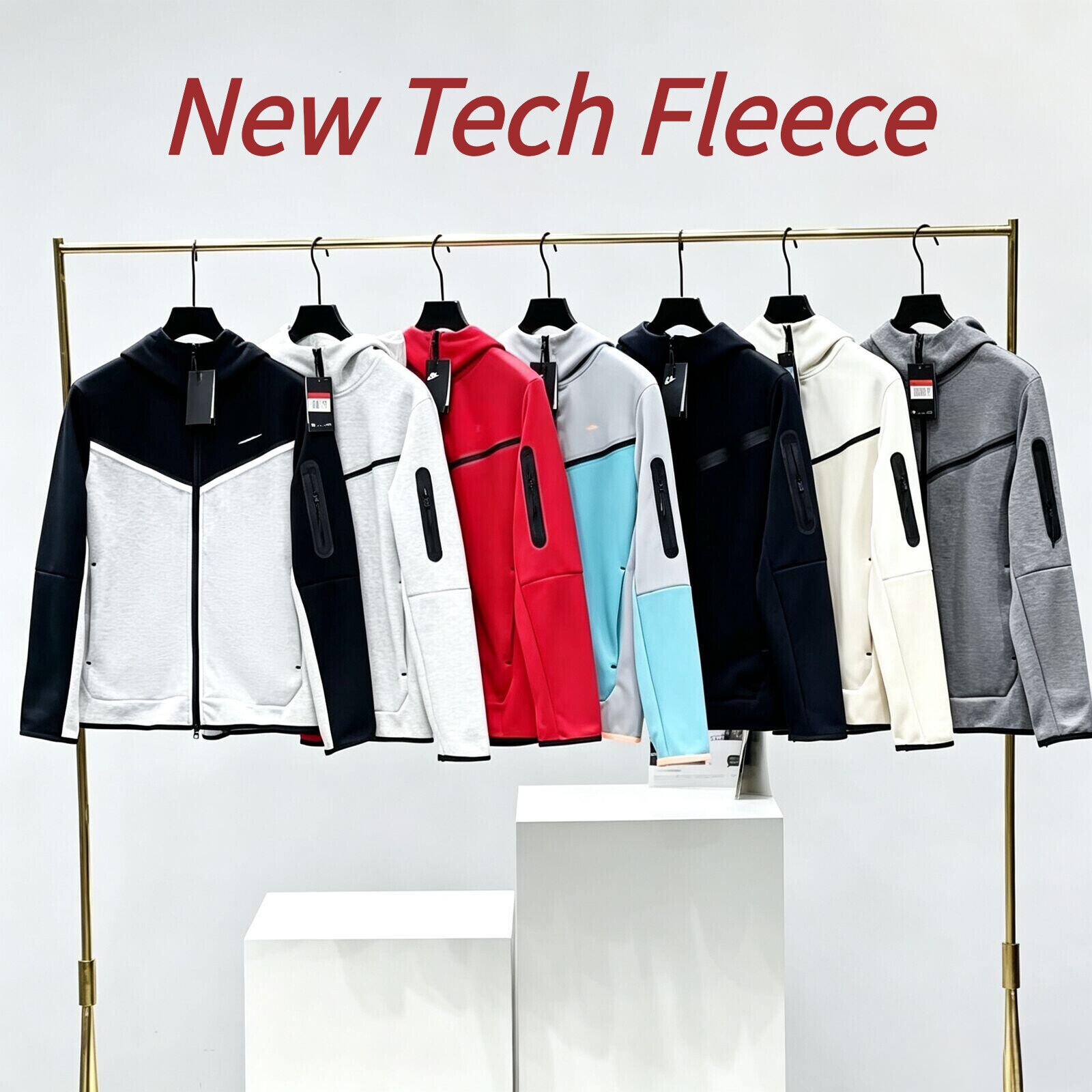 Designer Mens Tracksuits tech fleece Men Hoodies pant sports Pants Jogger suits zipper Thick sportswear sportsuit mens coats winter coat techfleece
