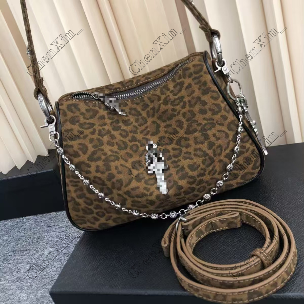 Designer Tote Bag Lurury Chrome Bag CH Bag Hip hop rock style Shoulder bag Exquisite Leather Bucket New INS Trend Street Style Shoulder Crossbody Ca