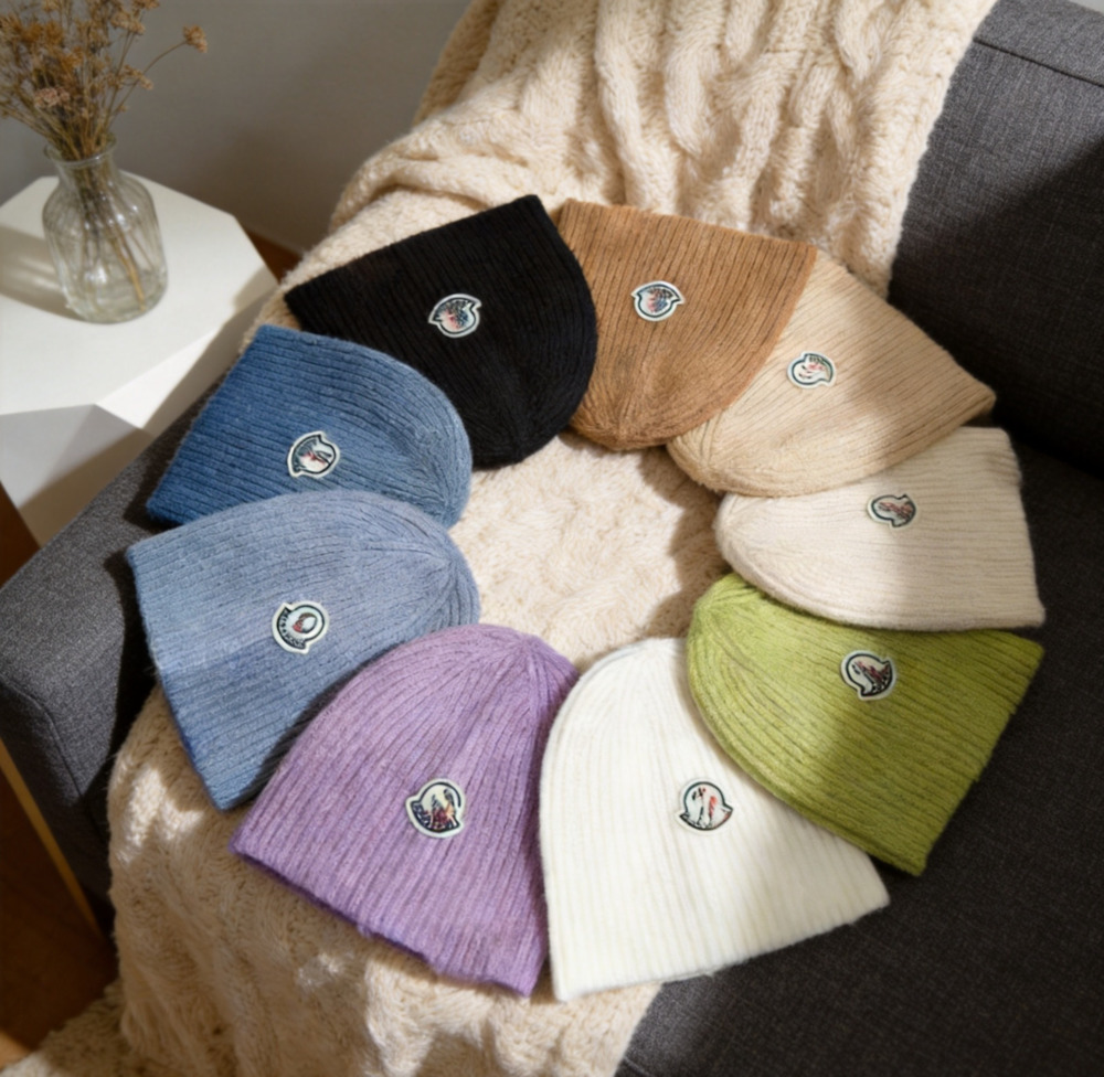 Monclly summer hat designer monclairitys baseball cap woman casquette gorras Knitted Hat Cold Hat Winter Unisex Thick Striped Warm Casual Knitted Ha