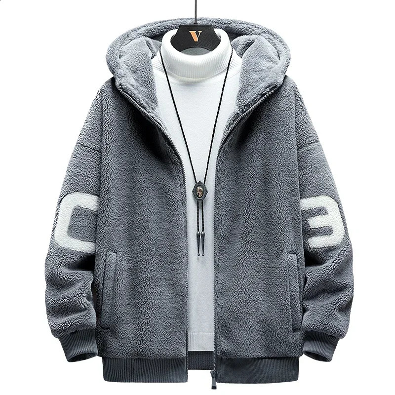 Autumn Winter Mens Jackets Jeapan Fashuon Streetwear Harajuku Hooded Jackets Men Casual Men Clothing Wool Jackets Warm jacket 260920