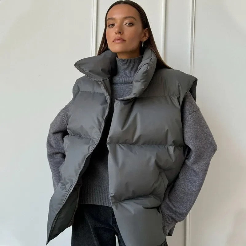 Talenza Womens Cotton Vest Jacket Sleeveless Sports Casual Solid Color Winter Warm Vest Jacket Vest Womens Cotton Jacket 260918