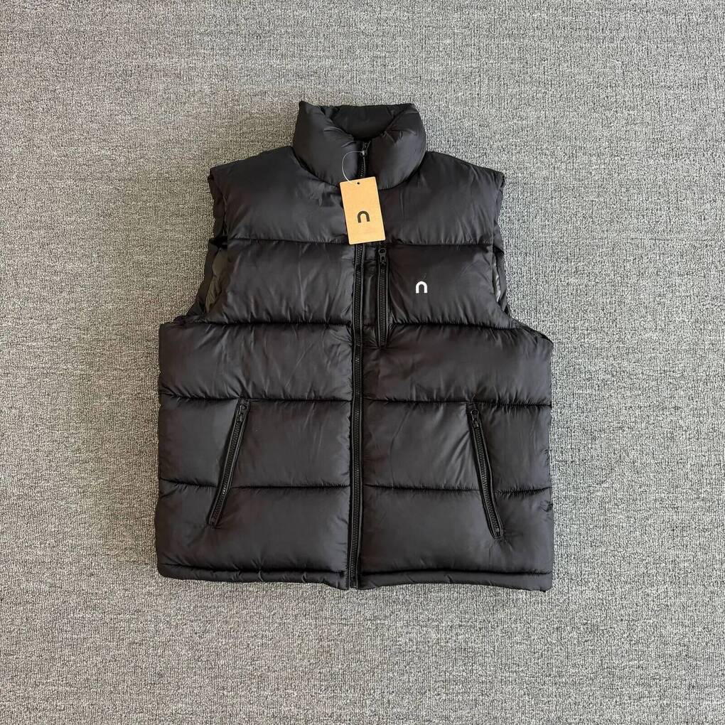Onclouddlys Gilet Desigber Vest Mens Stand Collar Puffer Vest Quilted Lightweight Sleeveless Jacket Winter Warm Windproof Casual Outdoor Gilet Outer