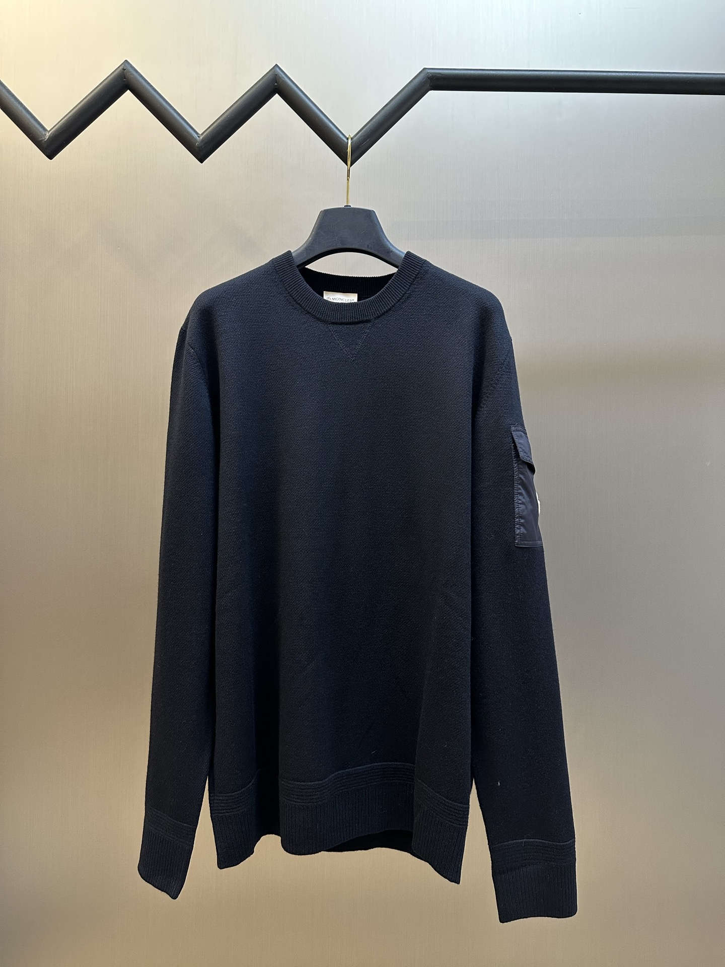 Men's Plus Size Sweaters in autumn / winter acquard knitting machine e Custom jnlarged detail crew neck cotton 43f344