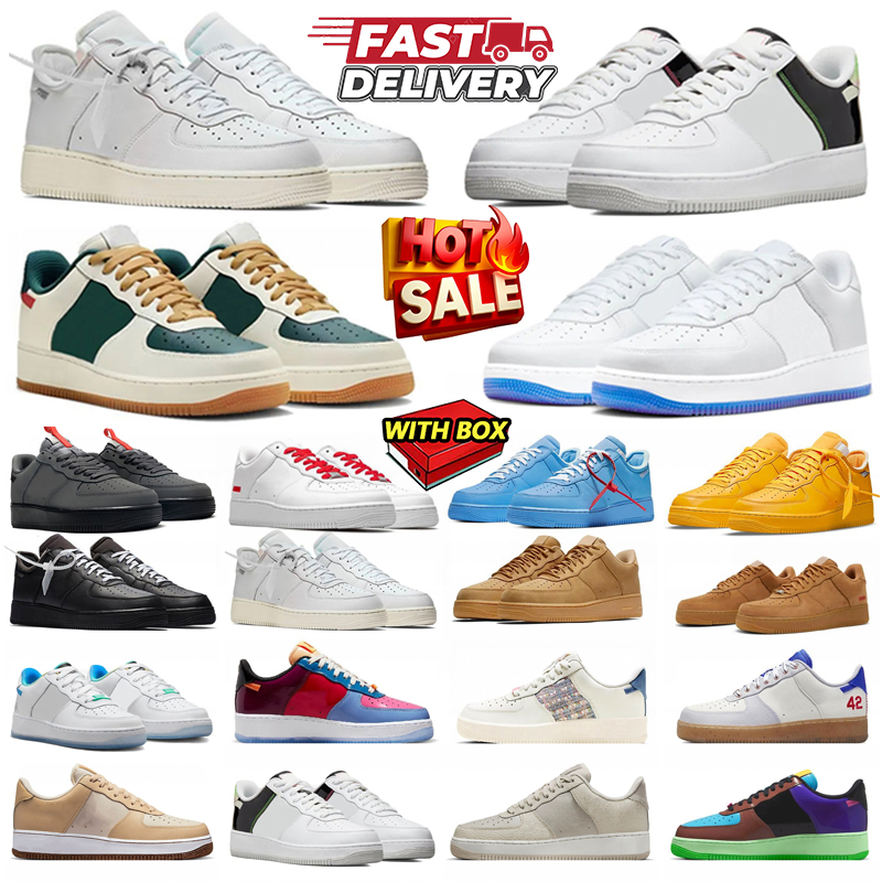 With Box Free Shipping Designer Running Sneakers Classic Triple White Black Outdoor Sports Trainers Mens Womens 36-45