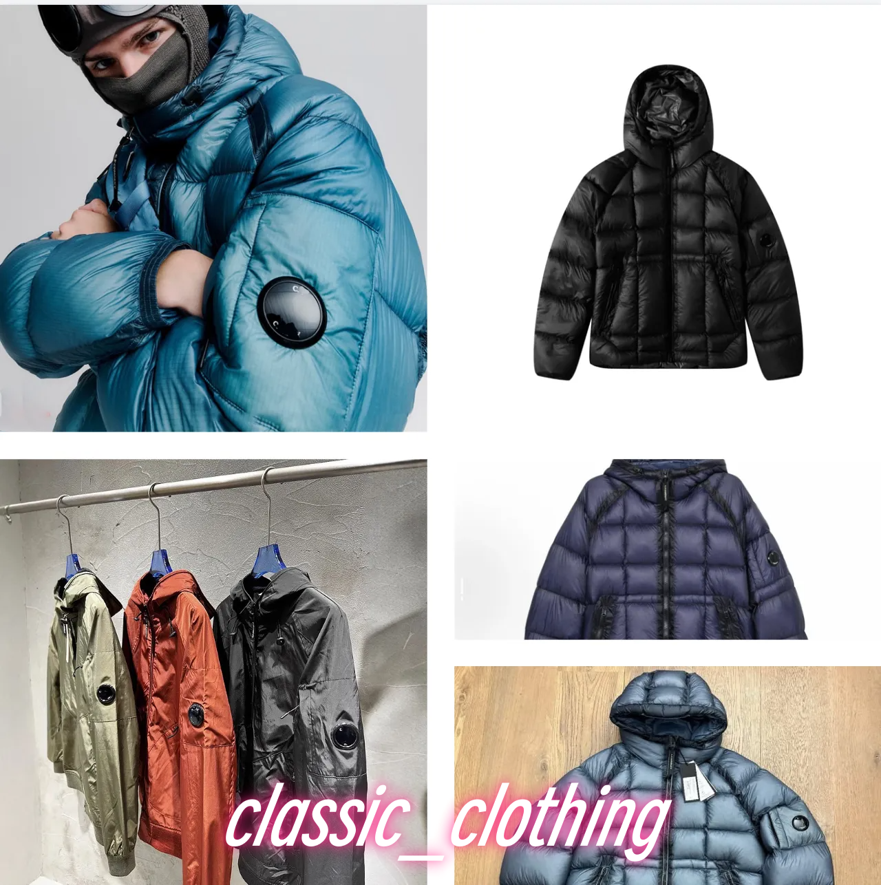 puffer jacket Designer Jackets cp Mens Jackets Spring assault suit sports jacket Designer Candle Correct version 1:1 Pure cotton luxury casual style