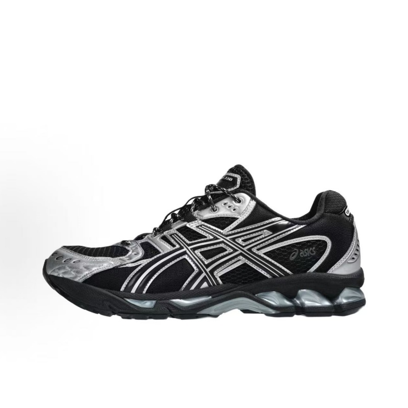 ASICS GEL-Nimbus 10.1 Metallic Pack Unisex-Low-Top-Laufschuhe, bequem, vielseitiges Obermaterial aus Vollnarbenleder, atmungsaktive Sneakers mit Box