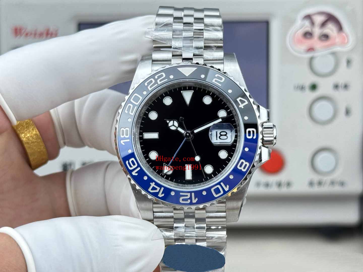 FC Factory Super Quality Watches 40mm Batman black dial m126710 m126710blnr Sapphire luminous Cla.3285 Five-zhu belt Mechanical automatic men's