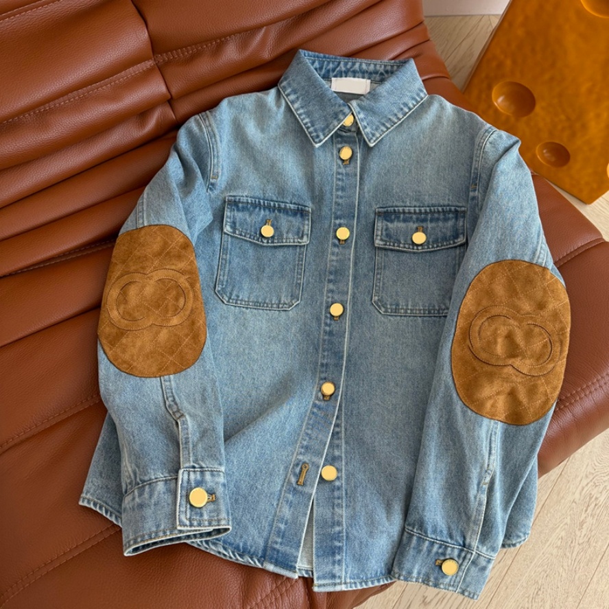 Women Designer Denim Jackets Luxury Loose Vintage Couple Outerwear Street Style Classic Washed Trendy Versatile Coats