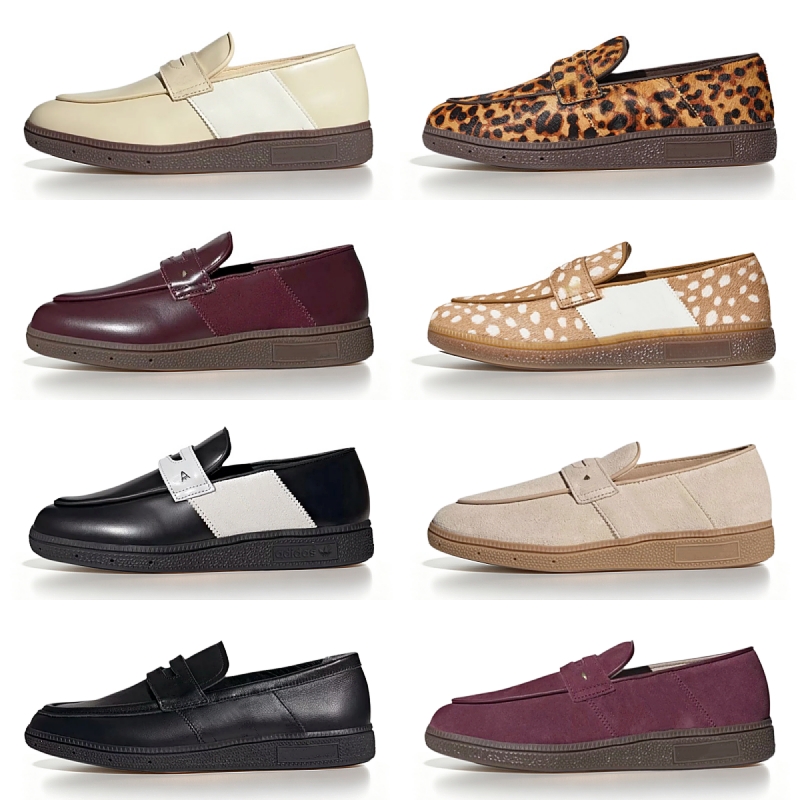 with box Designer Loafer for women and men Flat Sneaker Maroon Gum Multicolor Black White Gum Leather Casual shoes New style womens loafers Size 36-