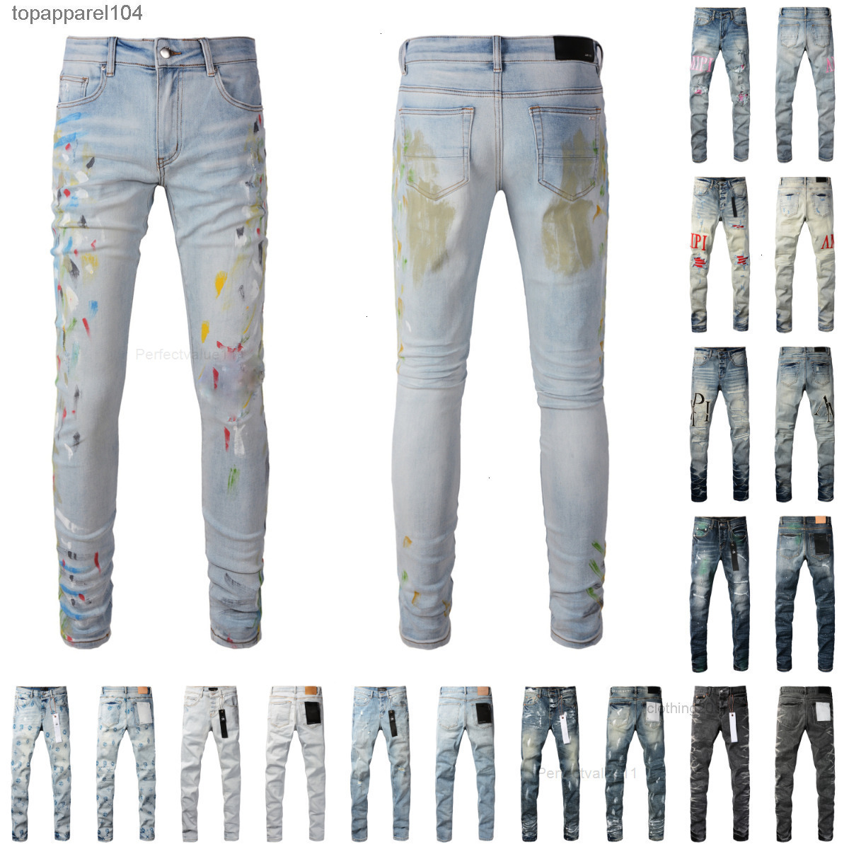 jeans designer jeans man womens mens jeans black pants high-end quality straight design retro Streetwear Casual Sweatpants designer jeans for wo