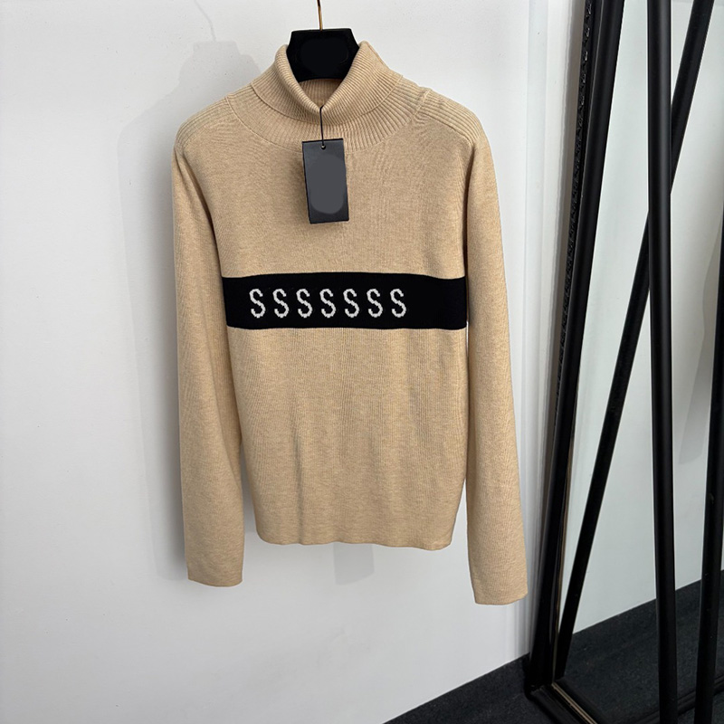 Women Color Block T Shirts Designer Letter Long Sleeve Tops Autumn Thin Fleece Lined Warm Slim Fit Basic Tees for Women