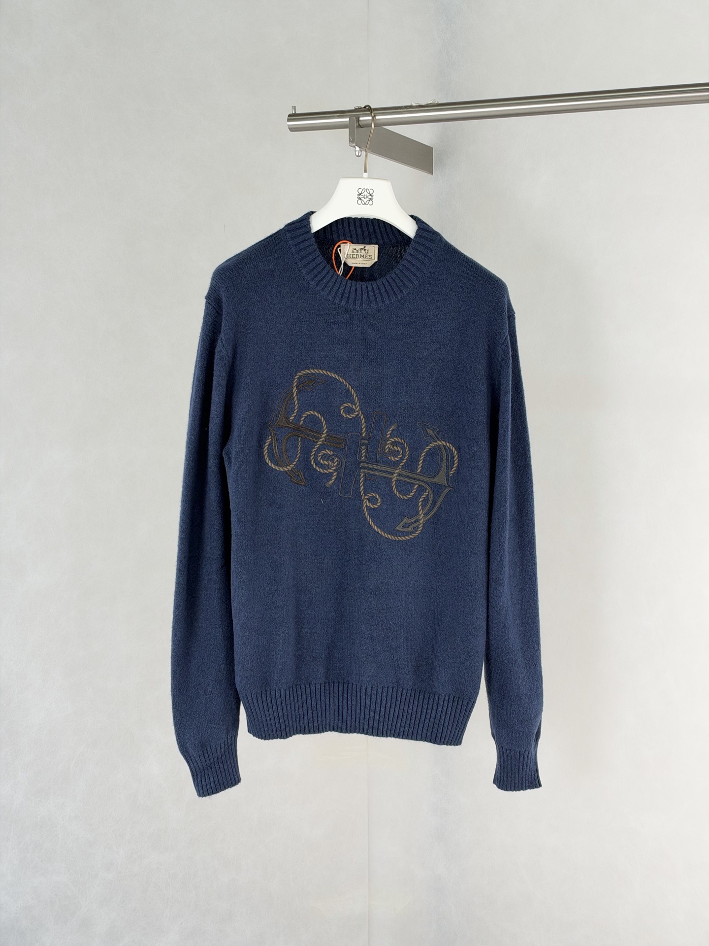 Men's Plus Size Sweaters hoodies in autumn / winter 2026acquard knitting machine e Custom jnlarged detail crew neck cotton hS345543