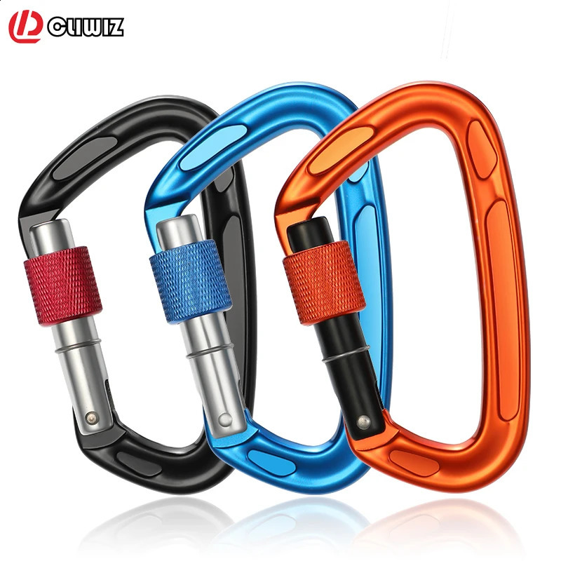 CLIWIZ Factory Direct Sales Outdoor Professional Carabiner Working At Heights Special Equipment Safety Screw Lock 260920