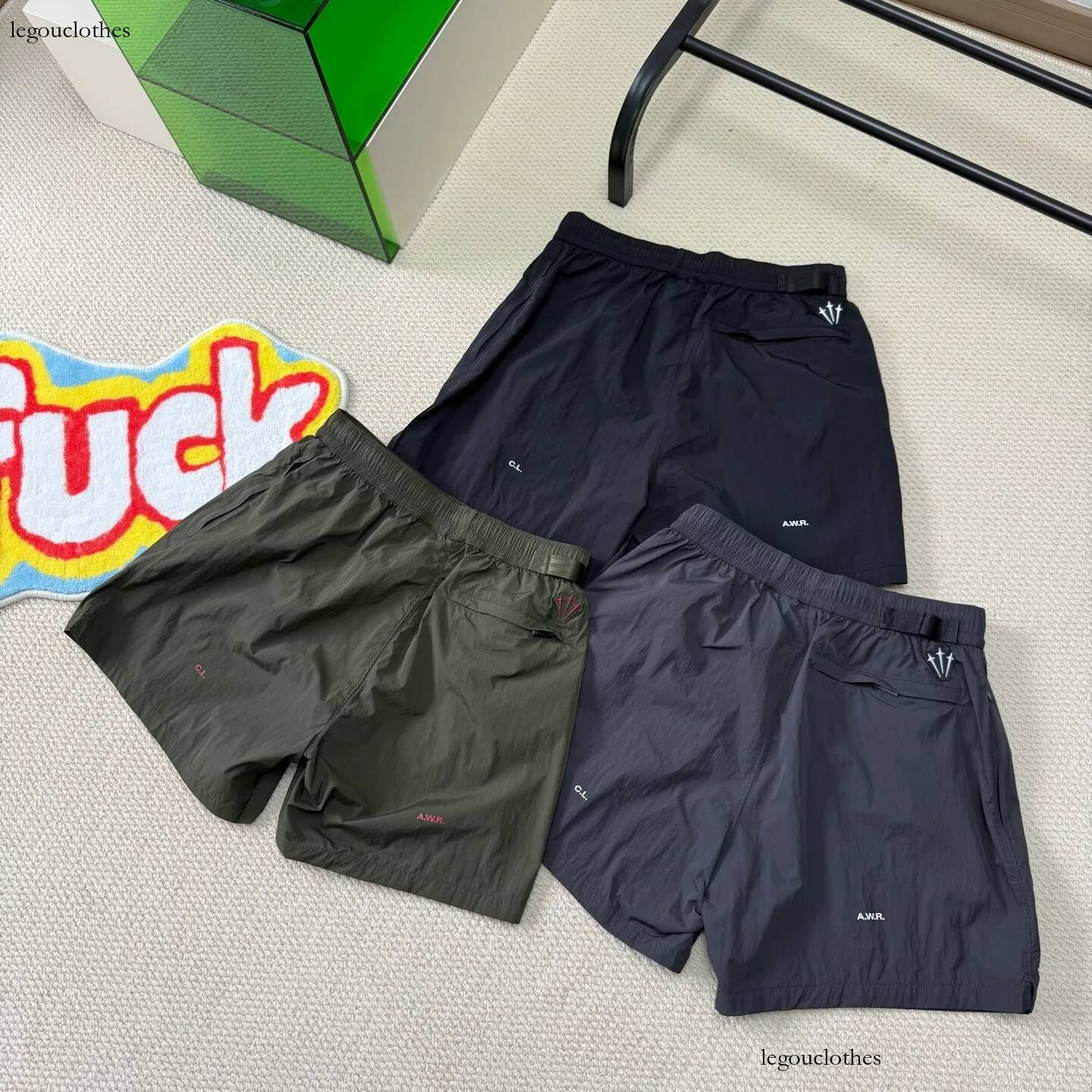 Mens Shorts Designer NOCTA Summer Swim Shorts Quick Drying Waterproof Breathable Mesh Drawstring Beachwear Unisex NOCTA Loose Sports Shorts