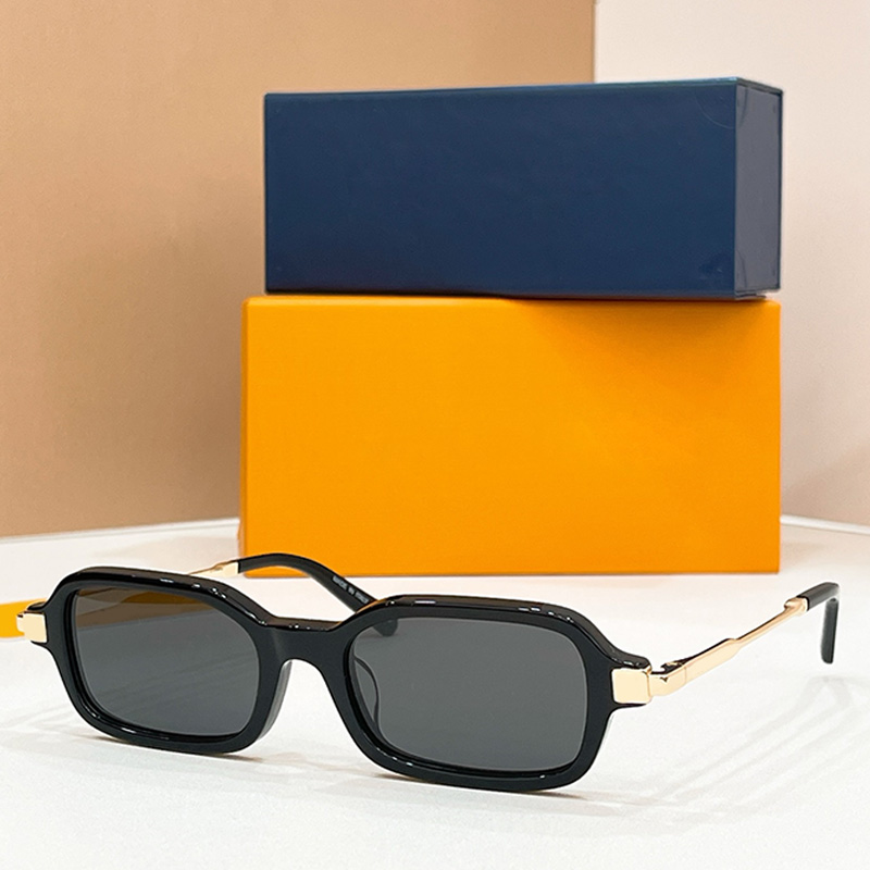 Z3557U Retro Style Womans Square Sunglasses Designer Luxury Acetate Small Frame Square Eyeglass Mens Womens summer outdoor casual sunglasses