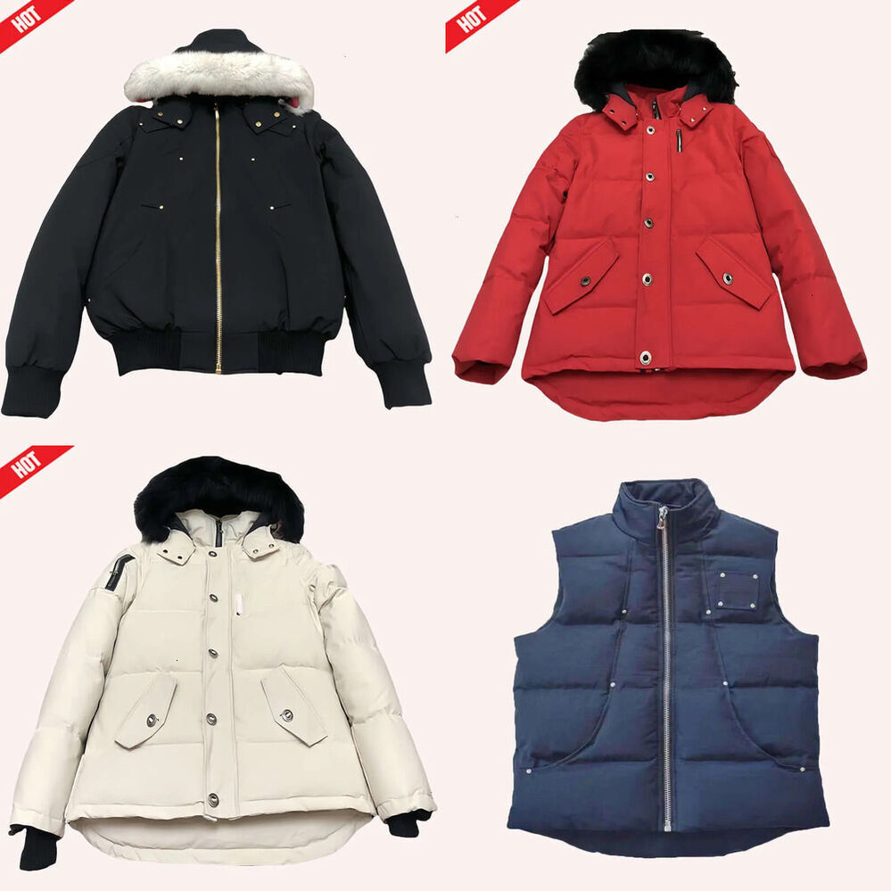 High quality Moose Man Designer Puffer Winter Moose Outdoor Casual Windproof Women Men's Waterproof Snowproof Jacket Coat 5c3 84 e9 56