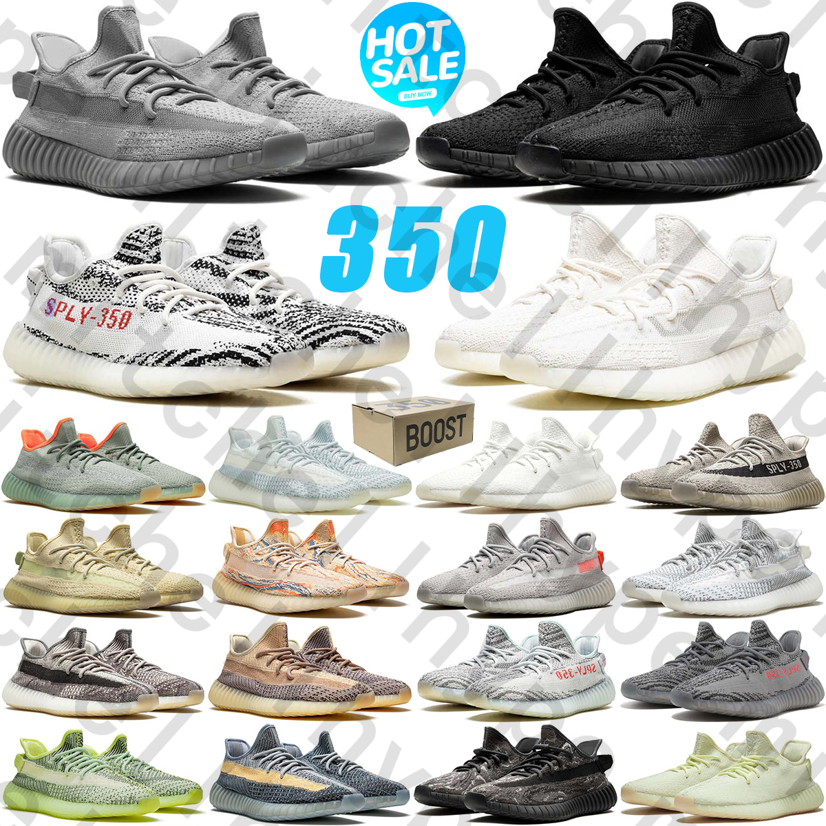 Free Shipping with box Designer yeeszy 350 boost v2 sneakers Running Shoes trainers mens womens chaussure zapatillas Outdoor men women Sports runner