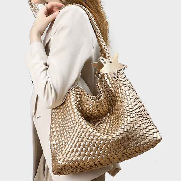 Designer dames nouveau sac à aisselles de déplacement à la mode sac à bandoulière unique sac tissé grande capacité poignée mère sac fourre-tout p