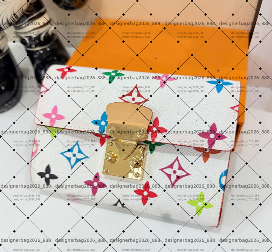 High Quality Designer Wallet Women Luxury Long Purse Casual Fashion Daily Outfits Wallets Three-fold snap button Hasp Purse Mens Wallet