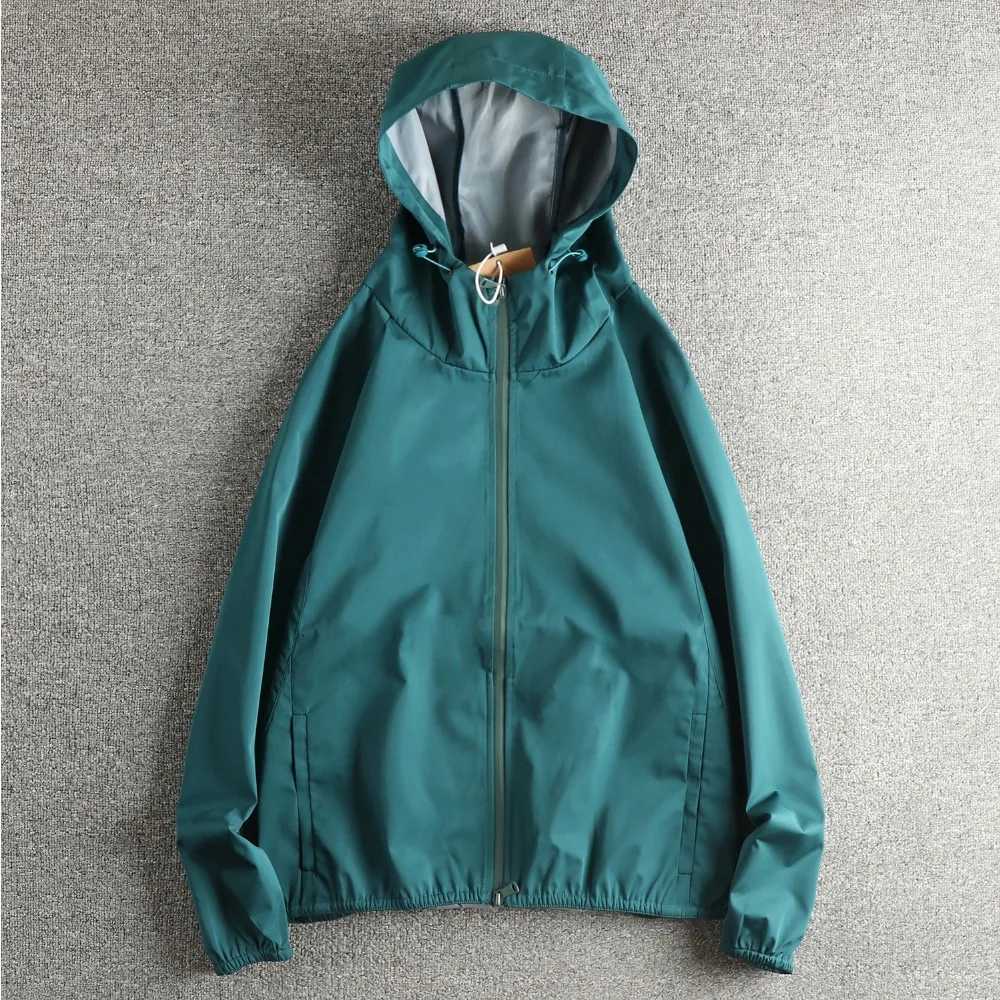 Men's Jackets New windproof fabric American trendy jacket men's loose autumn and winter versatile casual jacket X260919