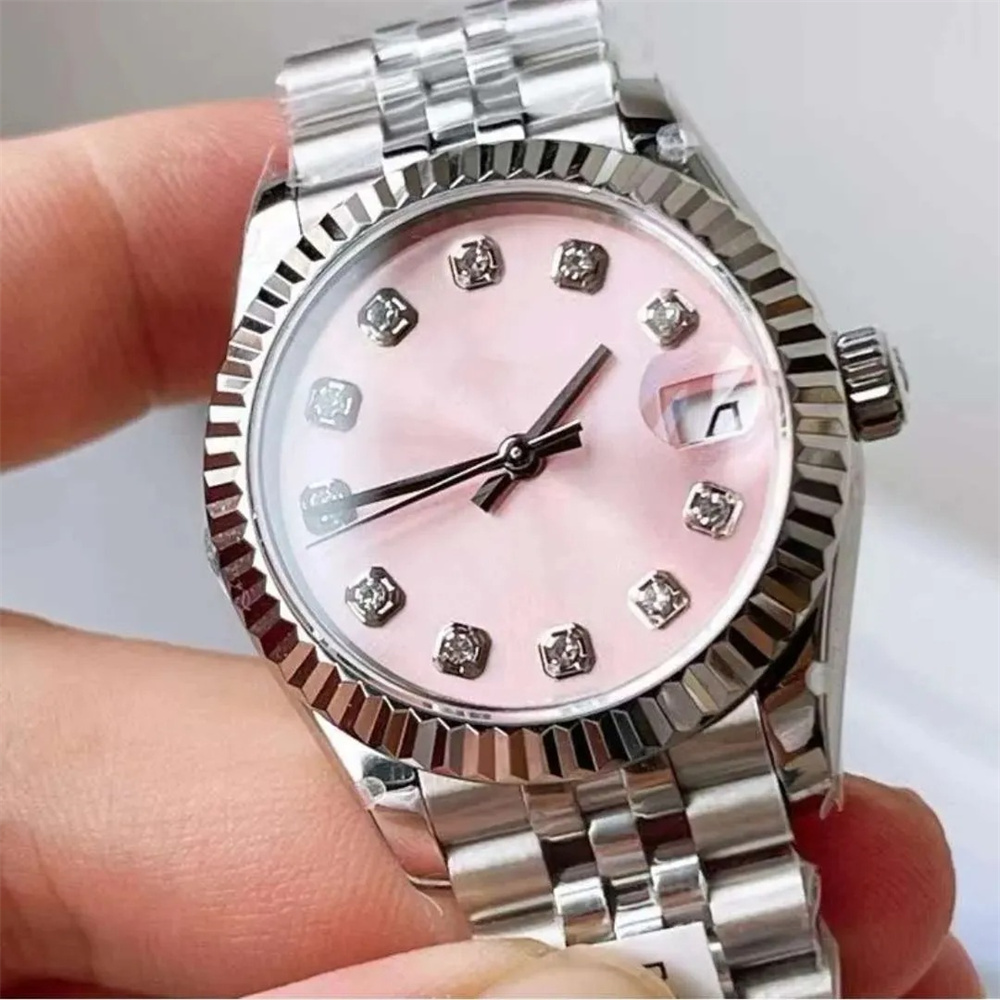 U1 Top AAA Womens Watches Sapphire Crystal Automatic Mechanical 69178 High Quality Day Date just Watches Jubilee Gold Diamond Bezel Lady Watch Gift