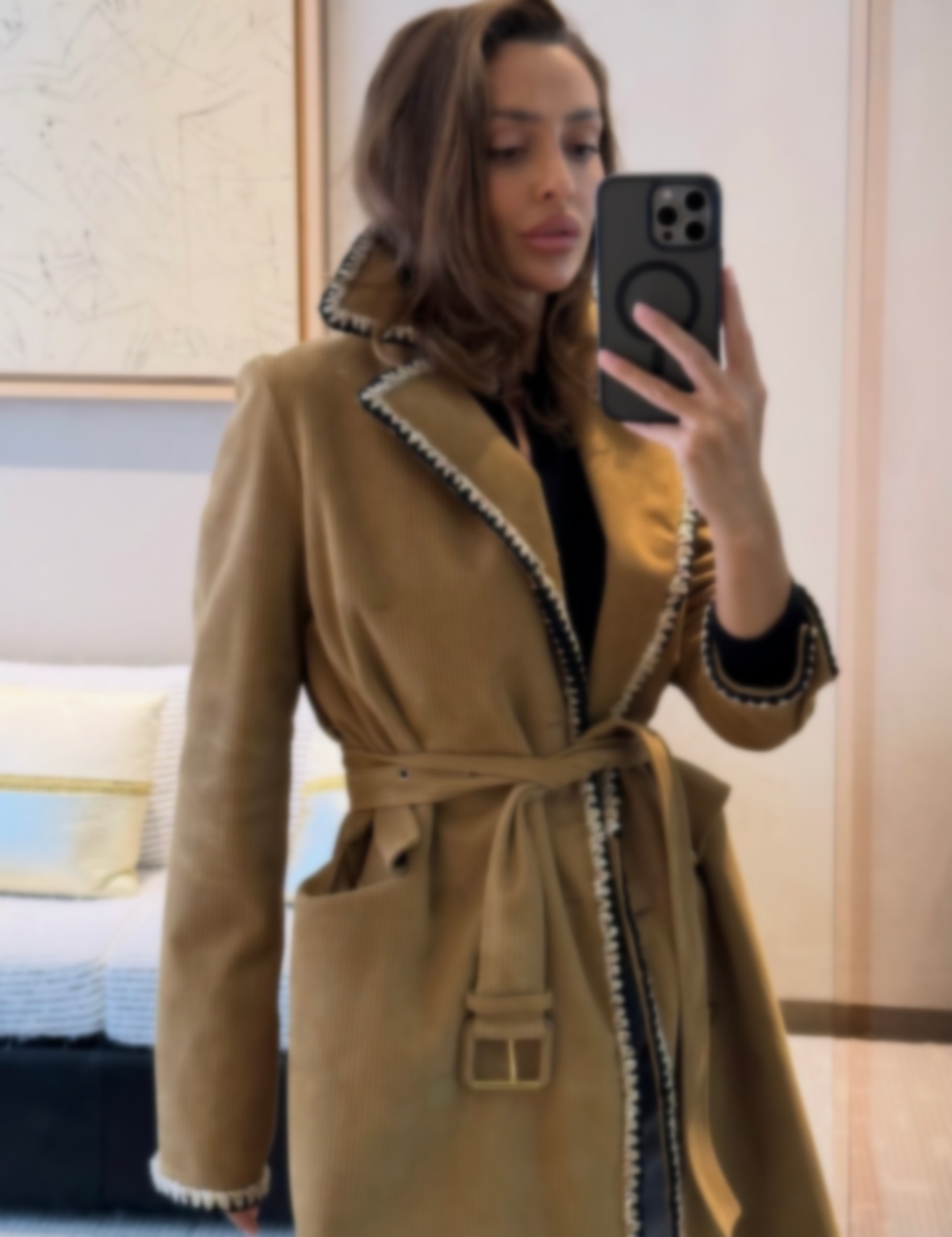 Womens trench coat designer corduroy windbreaker women vintage winter coats designer clothes women fashion style jackets womens designer