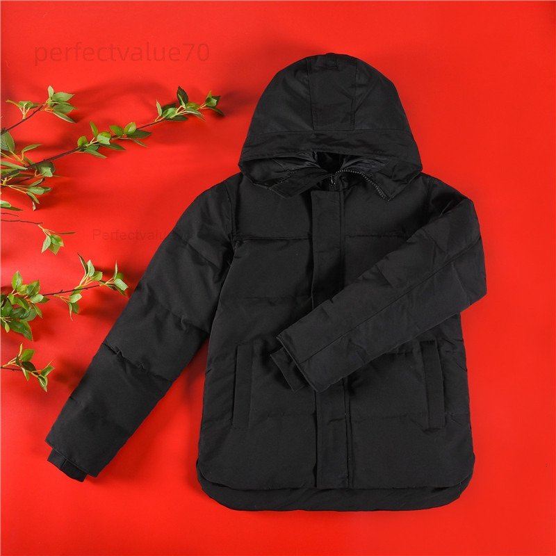 Designer Men Down Jacket Coat Real Big Wolf Fur Women Wyndham Overcoat Clothing Fashion coat Manteau Jacket Coat goose Parka Doudoune parka EU size