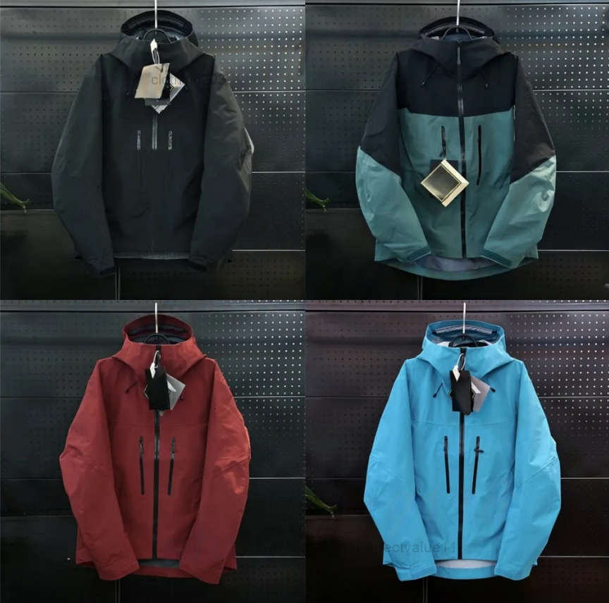 Men Jacket Three Layer Outdoor zipper jackets Waterproof warm Jackets For sports Women SV/LT Jacket Male Casual Lightweight Hiking Jacket Size S