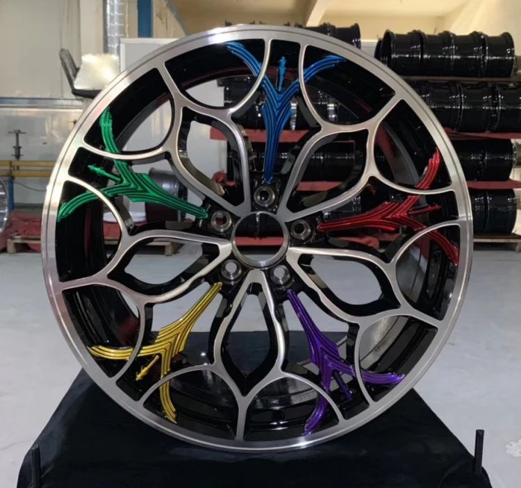 19 20 21 22-Zoll-Schmiedefelgen für Audi A5 A6 A7 A8 A7L A8L Q3 Q5 Q7 Q8 RS6 RS7 RS8 S6 S7 S8 Volkswagen Touareg Benz BMW Aito Zeekr Tesla Lexus kun