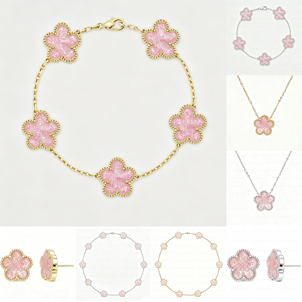 bracelet armband clover bracelet bangle high quality Designer Arm Band with Clovers Luxurious 18k Gold Plate Jewellery for Her bracelet designer for