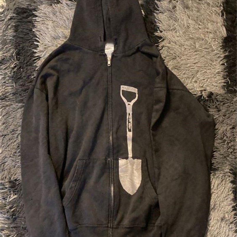 Goth Female Clothing Korean Autumn Clothes for Women Graphic Hoodies Y2k Hooded Sweatshirt Full Zip Hoodies Emo Anime Hoodie Top 260920