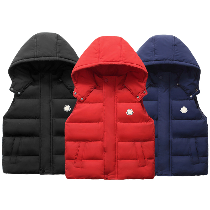 Baby Clothing Boys Girls Waistcoats Autumn Winter Outerwear Coat Vests Kids Toddlers Thick Padded Warm Jacket