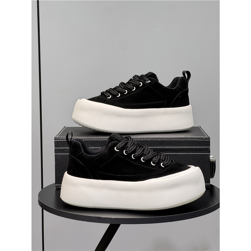 Casual shoes Men's sneakers 2025 autumn model, lightweight platform shoes, Designer shoes versatile lace-up casual shoes