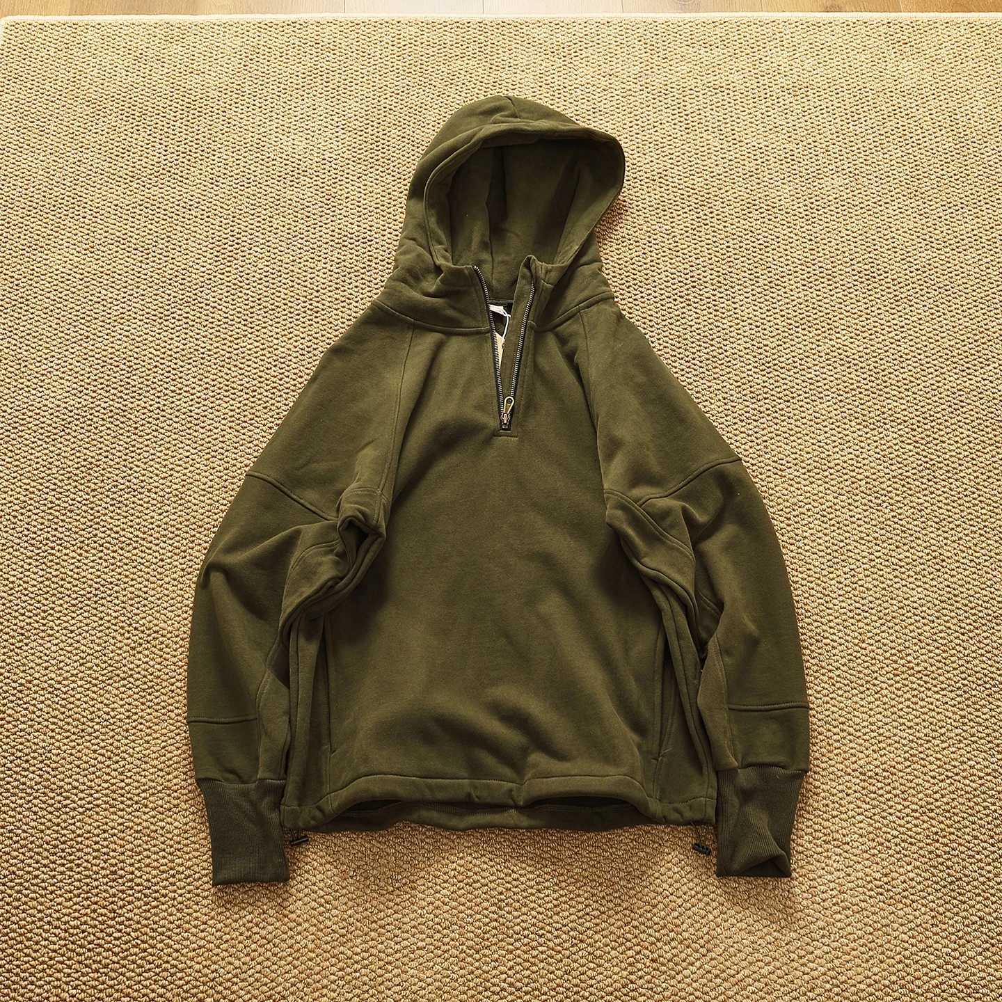 Men's Hoodies Sweatshirts Autumn and winter heavy plus velvet hooded sweatshirt for men aged thick textured hoodie X260919