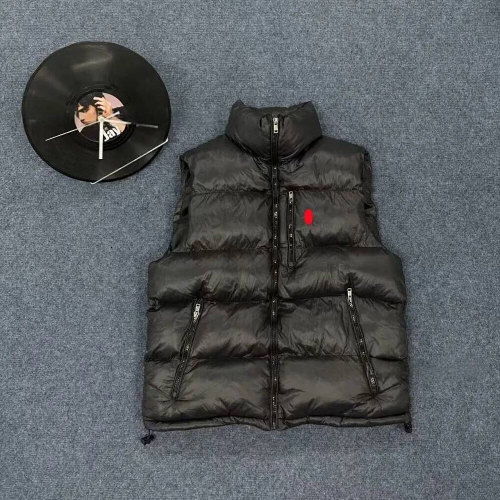 Ralfs Laurents Vest Desginer Mens Polos Vest Jackets Body Warmer Men Horse Embroidery Zipper White Duck Down Veste Polo Puffer Vest Designer Men Gil