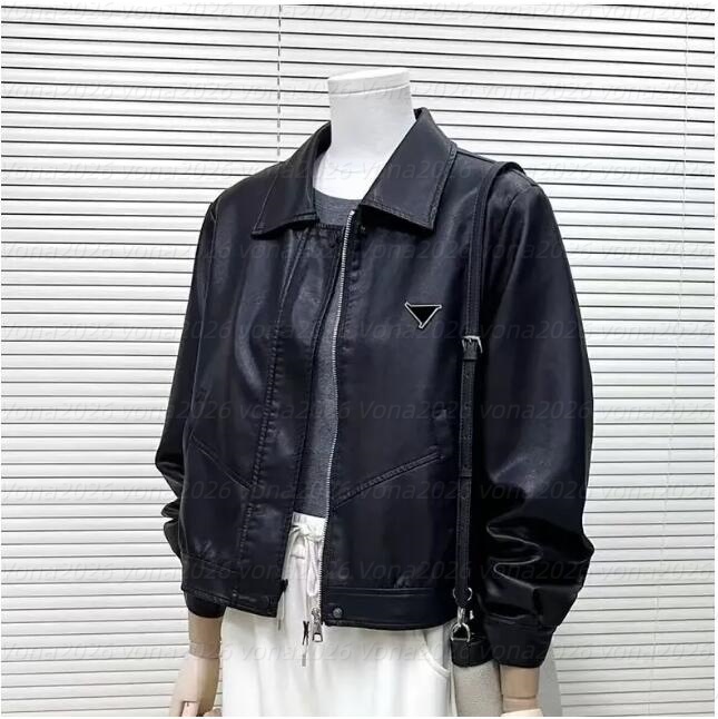 Advanced Sheepskin Leather Jackets for Women - Slimming Short Motorcycle Jacket - Versatile Designer Top Layer S-XL