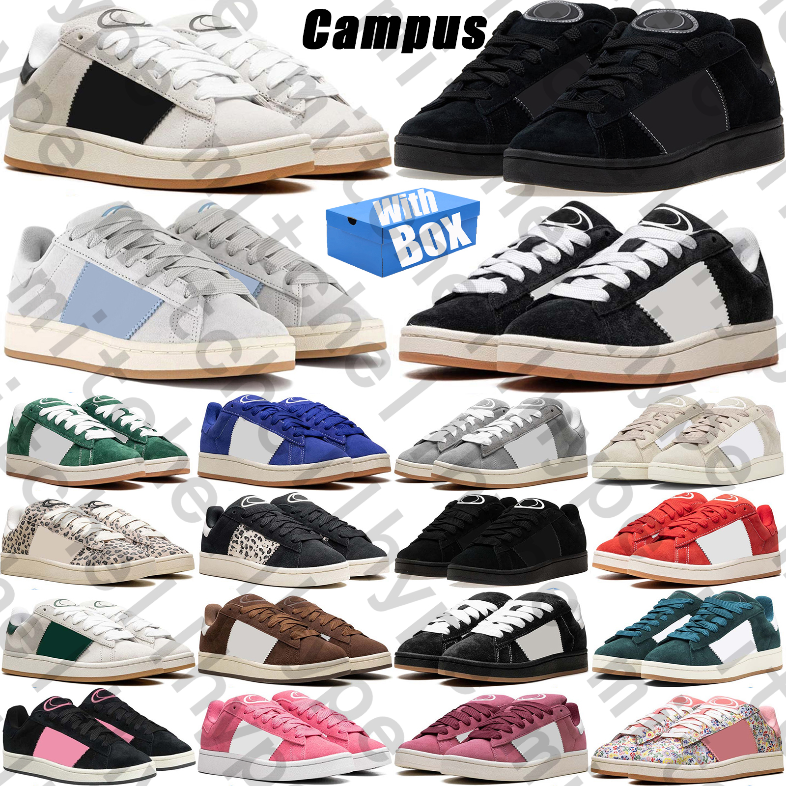 Free Shipping With Box Designer campus00 campusshoe 00s sneakers Sport Shoes men womens chaussures schuhe scarpe trainers schoenen baskets luxury cl
