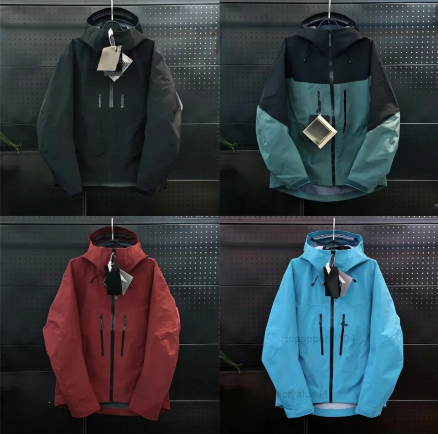 Designer Men Women Jacket Three Layer Outdoor zipper jackets Waterproof warm Jackets For sports SV/LT Jacket Male Casual Lightweight Hik