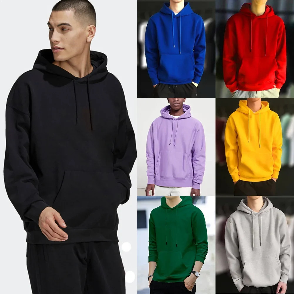 Hoodies Men Harajuku Hooded Sweatshirts Casual All-match Pullover Streetwear Sweater Fashion Clothing Sweatshirt Hoodie 260920