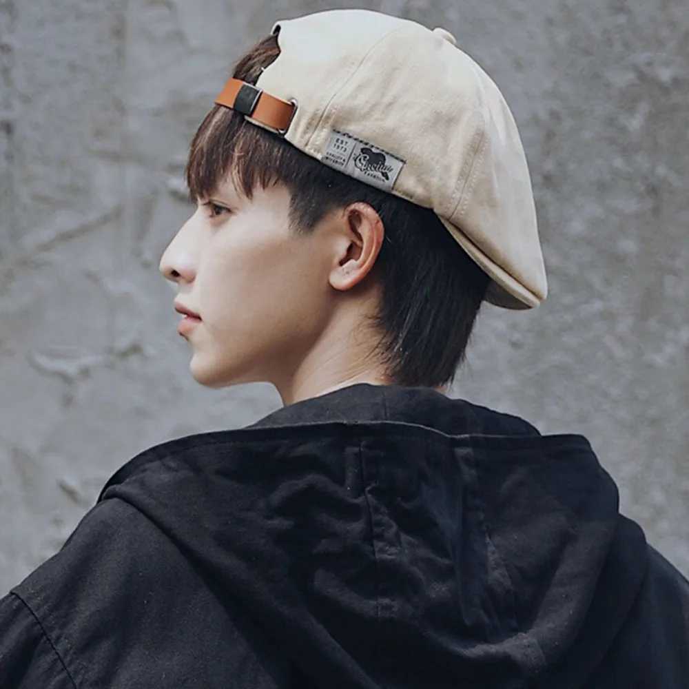 Men Berets For Cotton Caps Hat Berets British Western Style Painter Hat Ivy Cap Classic Winter Woman Vintage Linen Beret N260919