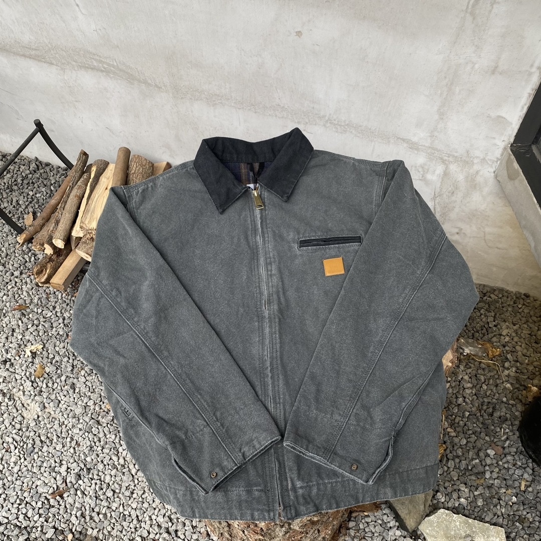 Designer 2026 Autumn And Winter New American Retro Lapel Zipper Cargo Coat Cotton Fashion Trend Multi-pocket Casual Jacket
