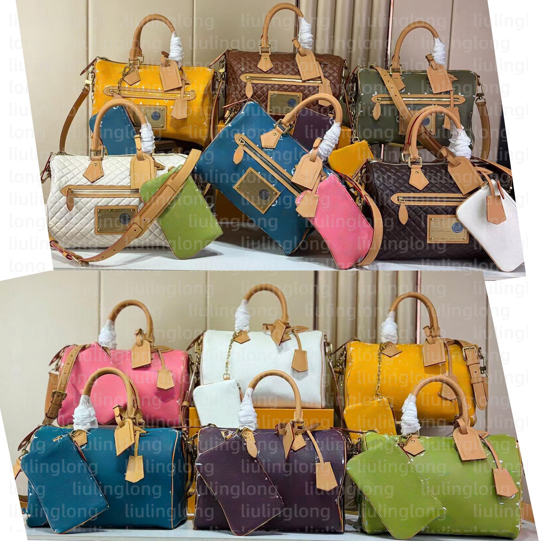 glow in the dark soft p9 Spiegelkwaliteit Herenhandtas Designer Schoudertas Luxe Crossbodytas Kalfsleer Portemonnee metalen plaat Borduren stofzak 2
