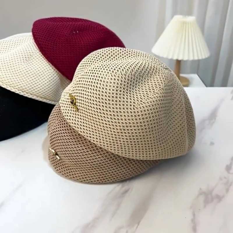 Fashion Berets Style Women's Korean Thin Beret Hat Breathable Reversible Spring Summer 2026 Styling Accessory N260919