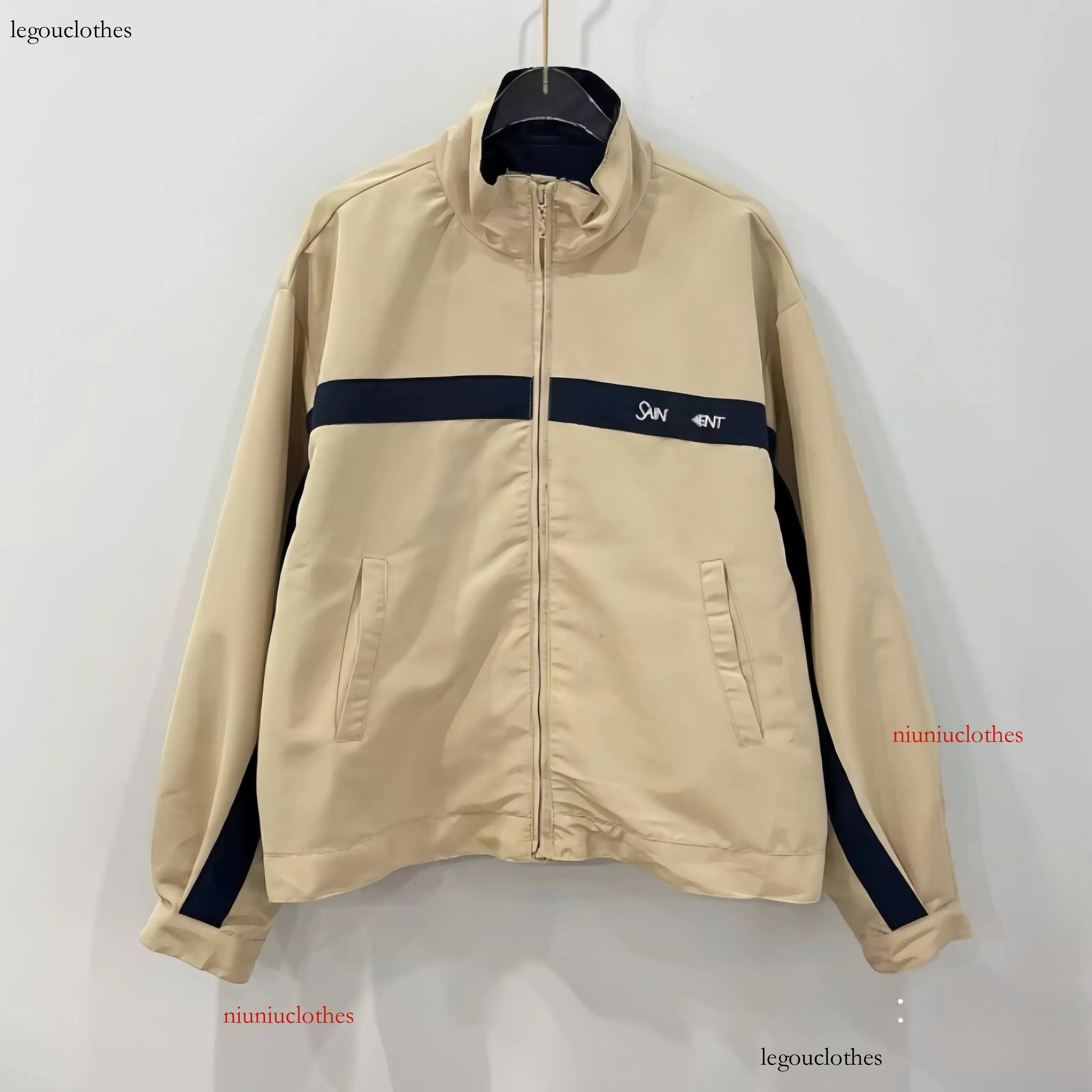 Designer Cropped Women Jacket Luxury Casual Outwear Spring Autumn Long Sleeve Coats Daily Zipper Women Thick Warm Coats Jackets Size S-L