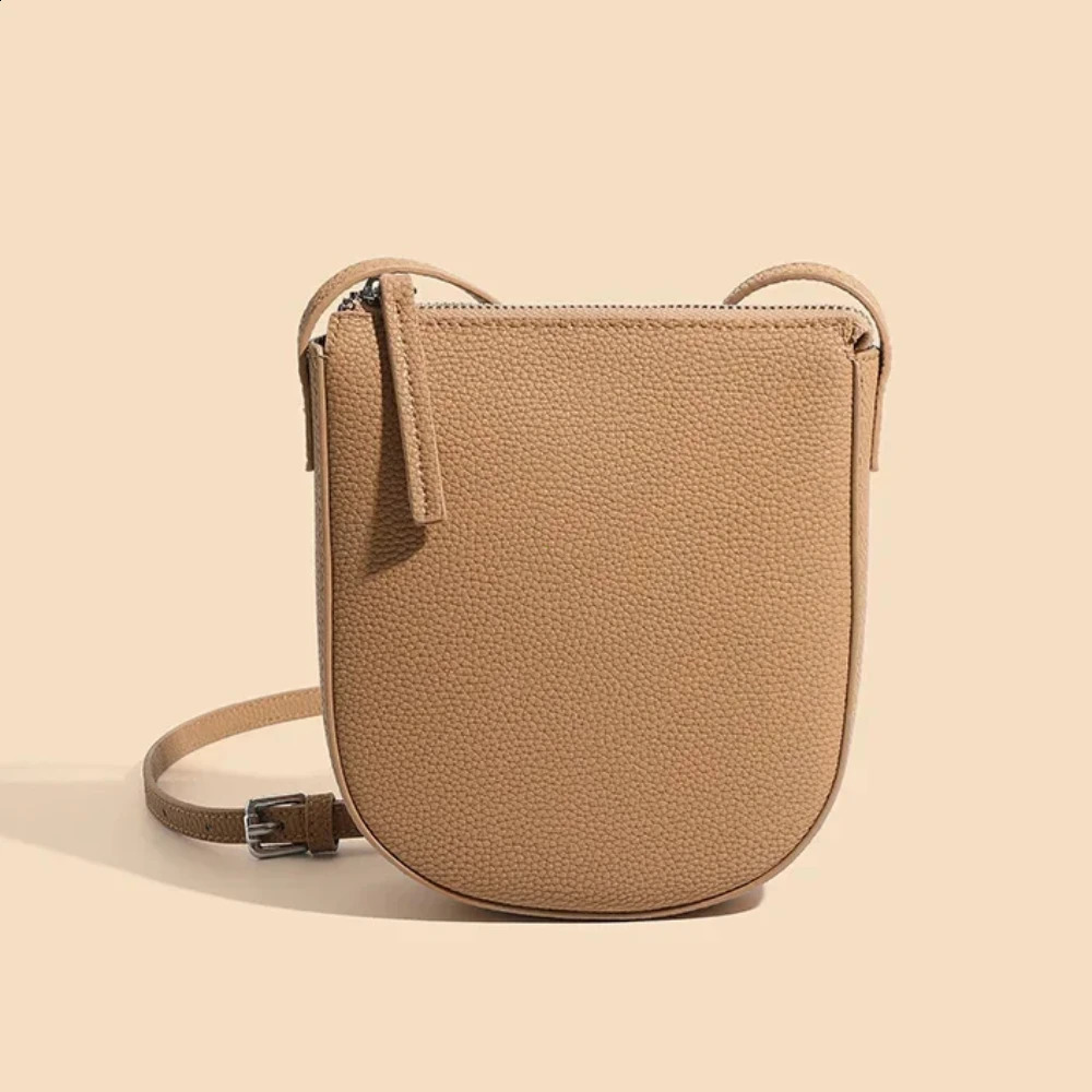 Genuine Leather Cowhide Women's Versatile Fashion Phone Bag Women Messenger Bag Small Shoulder Bag Crossbody Bags for Women 260920